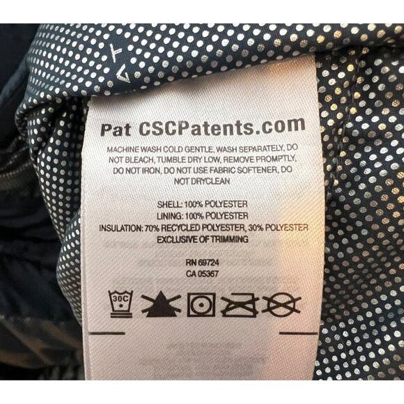 Columbia Wilderness Trail Insulated Men's Jacket, Navy Blue, Large - Picture 11 of 11